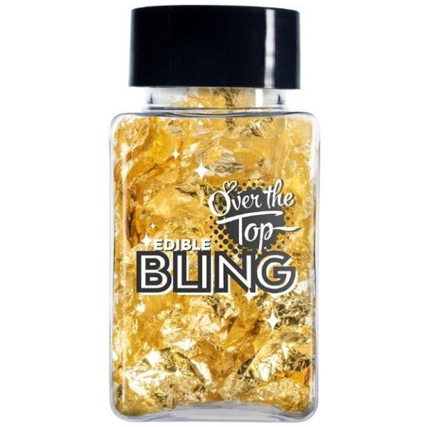 EDIBLE GOLD LEAF FLAKES - OVER THE TOP