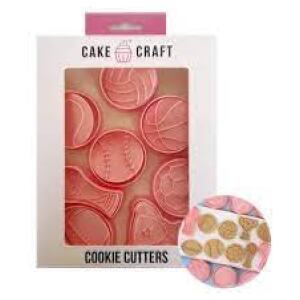 PLUNGER CUTTER SET SPORTS - CAKE CRAFT