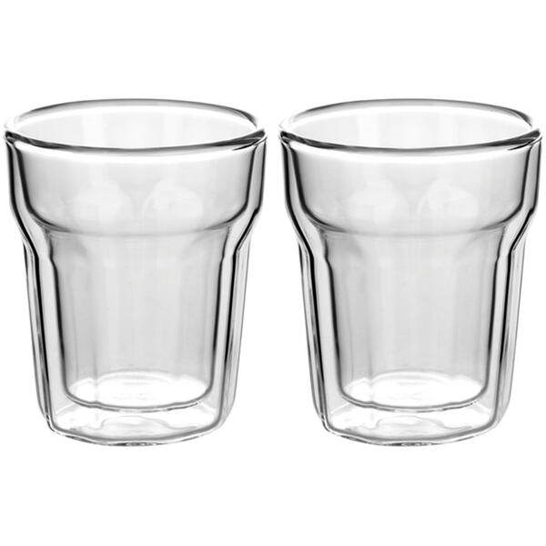 COFFEE GLASS TWIN WALLED NOVE 100ML SET2 - AVANTI