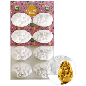 SILICONE MOULD GEODE EGGS - CAKE CRAFT