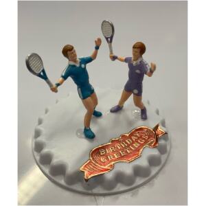 CAKE TOPPER TENNIS MEN
