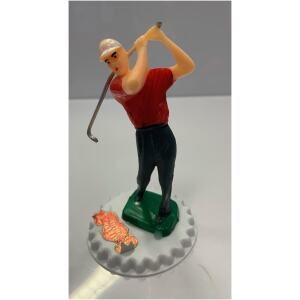 CAKE TOPPER MALE GOLFER - HOLLYWOOD
