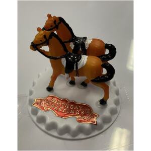 CAKE TOPER HORSES
