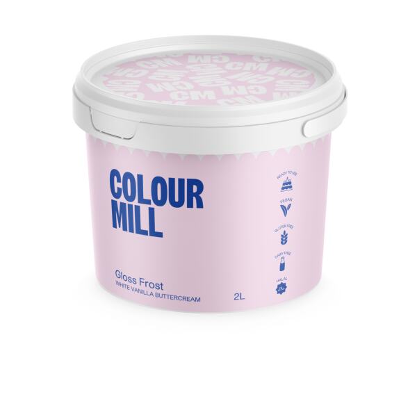 BUTTERCREAM GLOSS FROST WHITE 2 LTR - COLOUR MILL