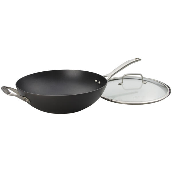 WOK HA+ 32CM WITH LID - PYROLUX