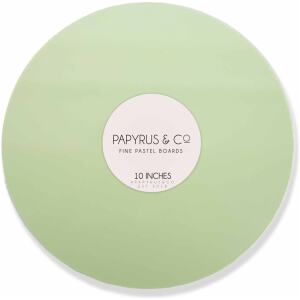 CAKE BOARD PASTEL GREEN 10"ROUND - PAPYRUS