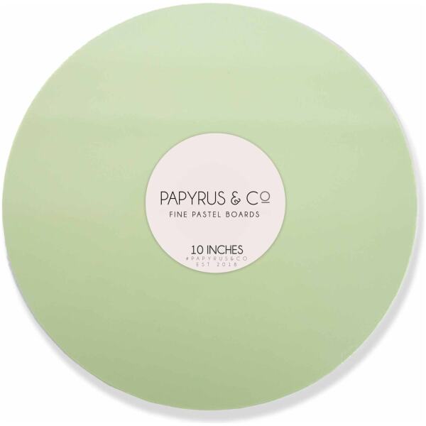CAKE BOARD PASTEL GREEN 10"ROUND - PAPYRUS