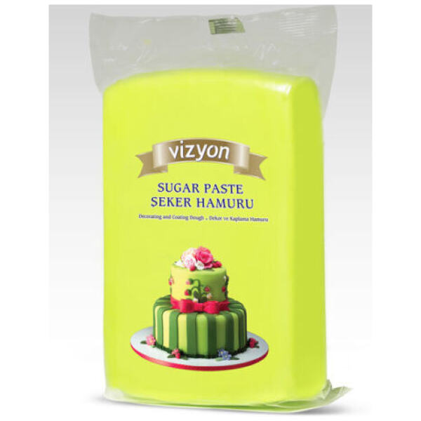FONDANT LIGHT GREEN 250G - VIZYON