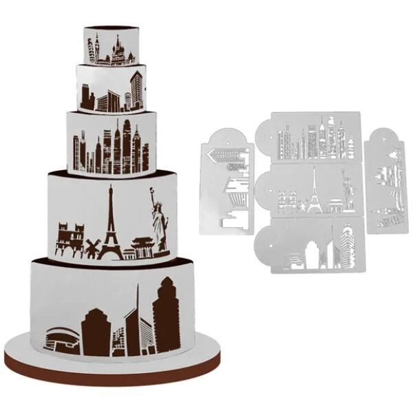 SENCIL CITY SKYLINES - CAKE CRAFT