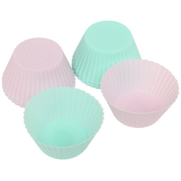 CUPCAKE CASES SILICONE 12PK - WHITSHIRE