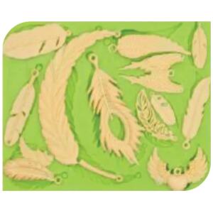 SILICONE MOULD FEATHERS - CAKE CRAFT