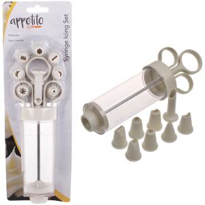 ICING SET SYRINGE WITH 8 NOZZLES - APPETITO