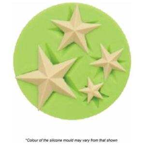 SILICONE MOULD ASSORTED STARS
