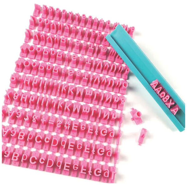 EMBOSSER EXTRA ALPHABET PRESS - CAKE CRAFT