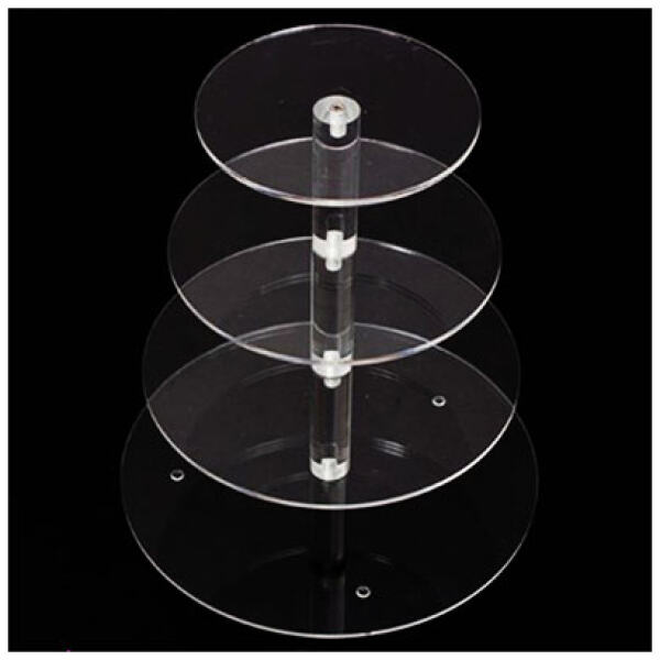 CUPCAKE STAND ACRYLIC 4 TIER - LOYAL