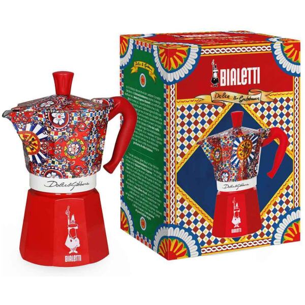 STOVETOP MOKA 3CUP DOLCE & CABBANA - BIALETTI