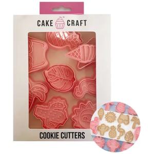 PLUNGER CUTTER SET SUMMERTIME 8PC - CAKE CRAFT