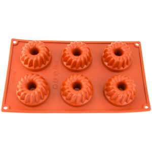 BUNDT PAN SILICONE 6 CUP