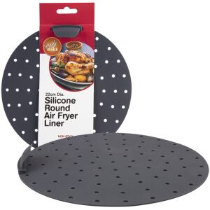AIRFRYER LINER SILICONE ROUND 22CM