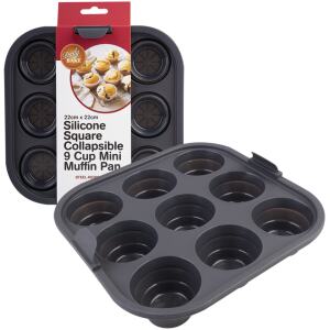 AIRFRYER MUFFIN PAN SILICONE 9CUP - DAILY BAKE