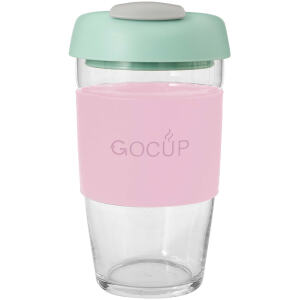 GO CUP GLASS 473M PINK - AVANTI