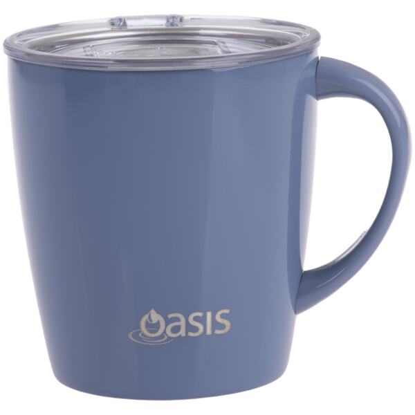 TRAVEL MOJO MUG 350ML DUSK BLUE - OASIS