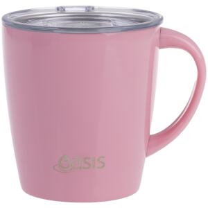 TRAVEL MOJO MUG 350ML FRENCH ROSE - OASIS