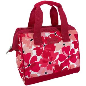 SACHI INSULATED TOTE RED POPPIES