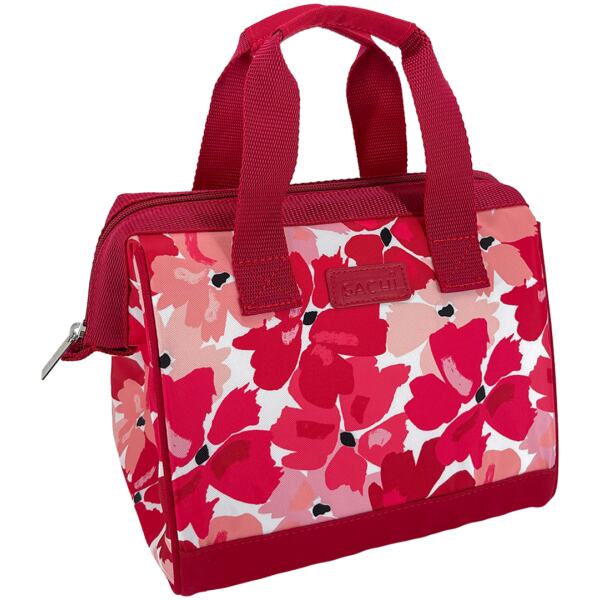 SACHI INSULATED TOTE RED POPPIES