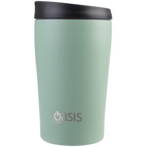 TRAVEL MUG 380ML SAGE GREEN - OASIS