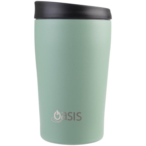 TRAVEL MUG 380ML SAGE GREEN - OASIS