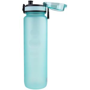 WATER BOTTLE TRITAN MOTIVATION SPORTS 1LTR AQUA MARINE - OASIS