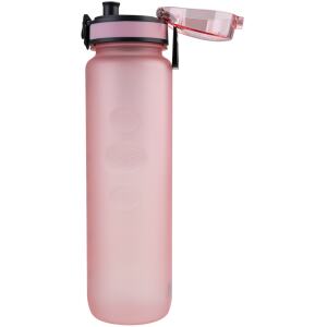 WATER BOTTLE TRITAN MOTIVATION SPORTS 1LTR GLOW PINK - OASIS