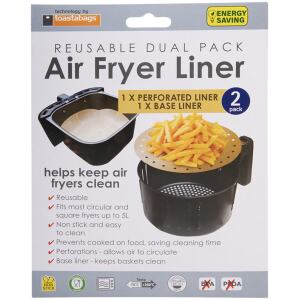 AIRFRYER LINER SILICONE SQUARE 22CM -DAILY BAKE