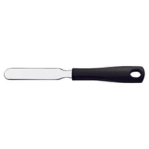 BUTTER SPREADER STAINLESS STEEL BLACK HANDLE