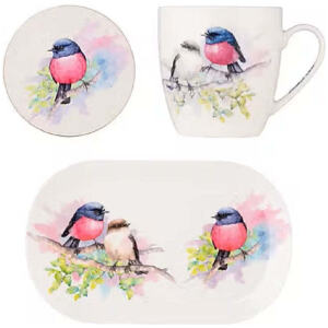 KATHERINE CASTLE BIRD LIFE GIFT SET PINK ROBIN