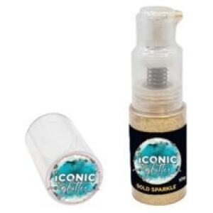 DUST - GLITTER GOLD SPARKLE PUFF - ICONIC