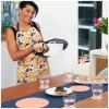 TRIVET ROPE 25CM NAVY - Image 2