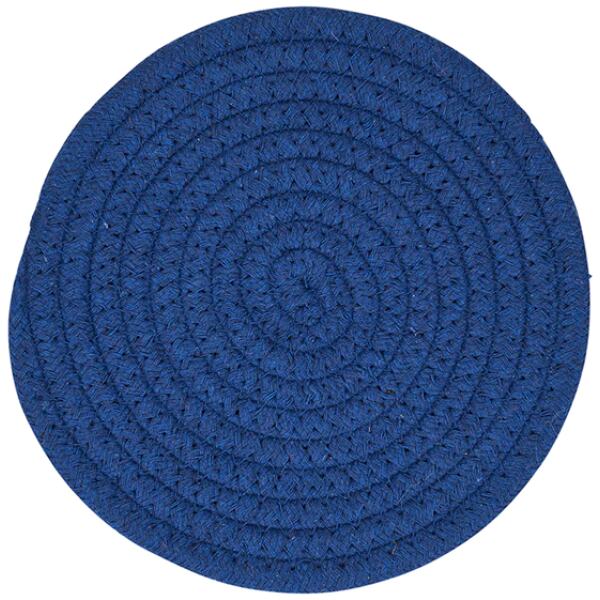 TRIVET ROPE 25CM NAVY