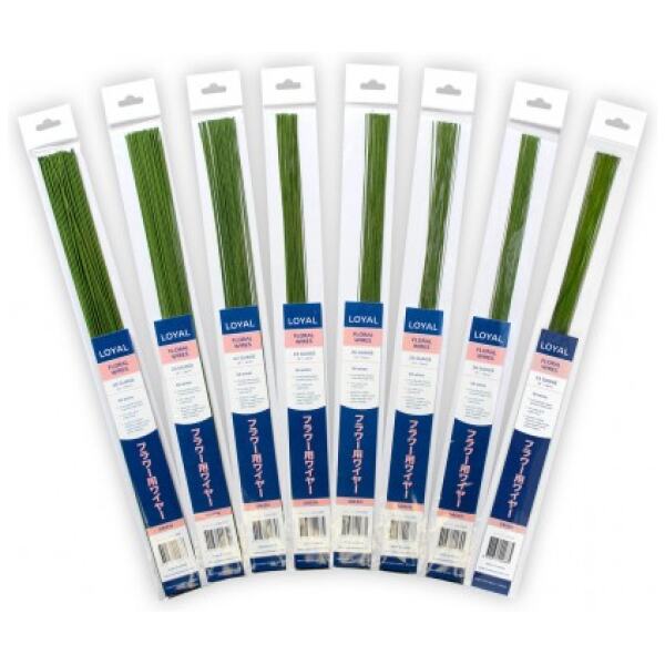 FLOWER WIRE GREEN 28 GAUGE - LOYAL - Image 2