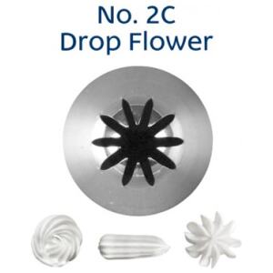 ICING TIP NO 2C DROP FLOWER - LOYAL