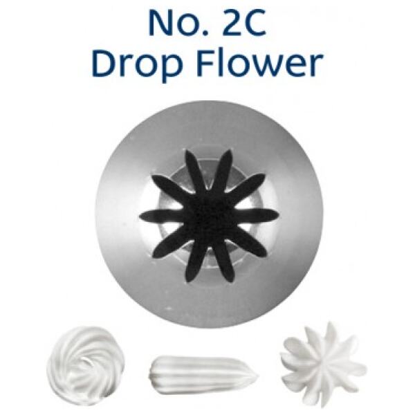 ICING TIP NO 2C DROP FLOWER - LOYAL