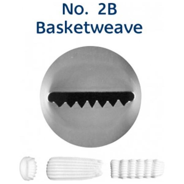 ICING TIP NO 2B BASKETWEAVE - LOYAL