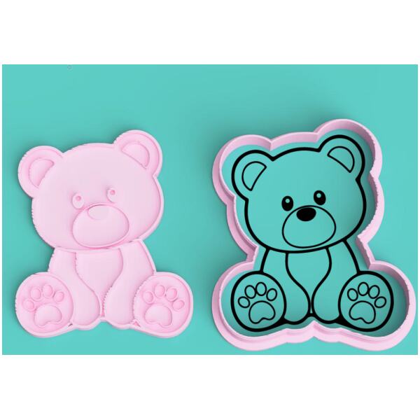 EMBOSSER CUTTER SET TEDDYBEAR