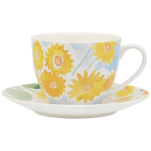 CUP&SAUCER GOLDFIELDS 240ML - ECOLOGY