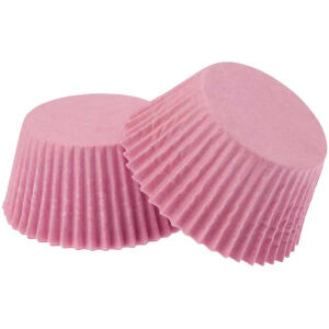 CUPCAKE CASES LGE BABY PINK 20PK - ROBERTS