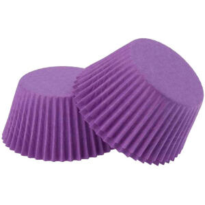 CUPCAKE CASES LGE PURPLE-20 PK - ROBERTS