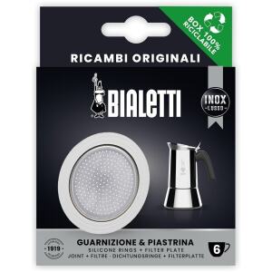 SILICONE GASKET AND FILTER FOR S/S STOVETOP 6CUP - BIALETTI