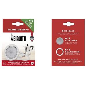 SILICONE CASKET AND FILTER FOR ALUM STOVETOP 6 CUP - BIALETTI