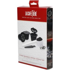 REUSABLE COFFEE CAPSULE SET - LA CAFETIERE